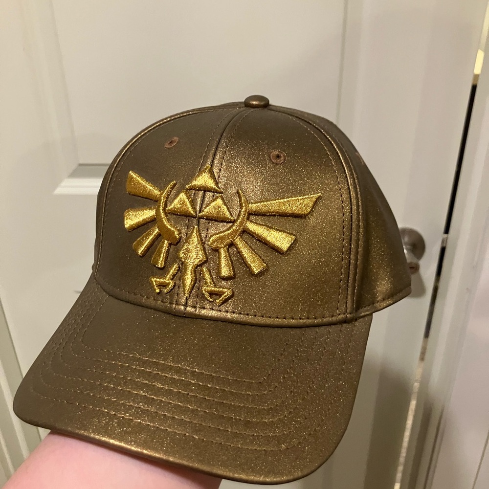 Legend of Zelda Gold Triforce Ballcap